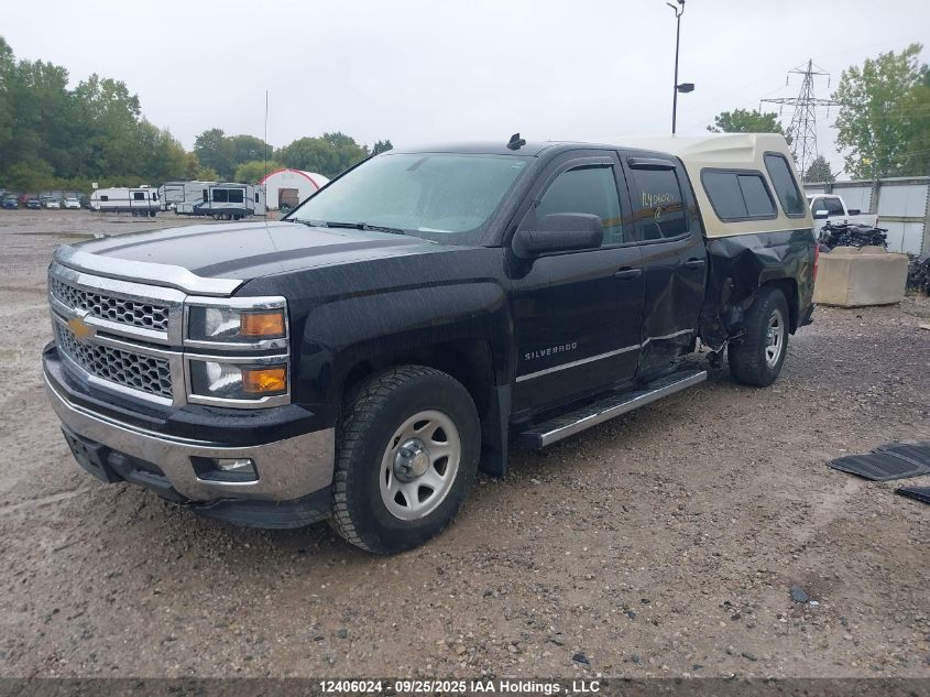 2014 Chevrolet Silverado 1500 Lt VIN: 1GCRCREC6EZ110494 Lot: 12406024