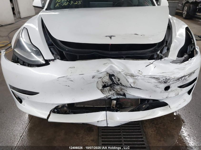 2022 Tesla Model 3 VIN: 5YJ3E1EB9NF113419 Lot: 12406026