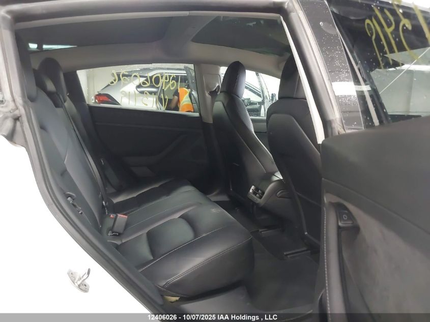 2022 Tesla Model 3 VIN: 5YJ3E1EB9NF113419 Lot: 12406026