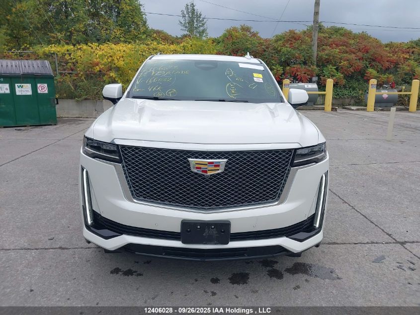2022 Cadillac Escalade Premium Luxury Platinum VIN: 1GYS4DKL6NR166032 Lot: 12406028