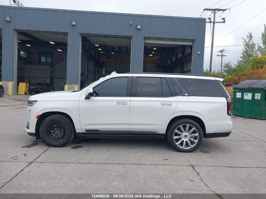 2022 Cadillac Escalade Premium Luxury Platinum VIN: 1GYS4DKL6NR166032 Lot: 12406028