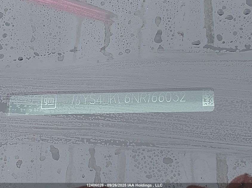 2022 Cadillac Escalade Premium Luxury Platinum VIN: 1GYS4DKL6NR166032 Lot: 12406028