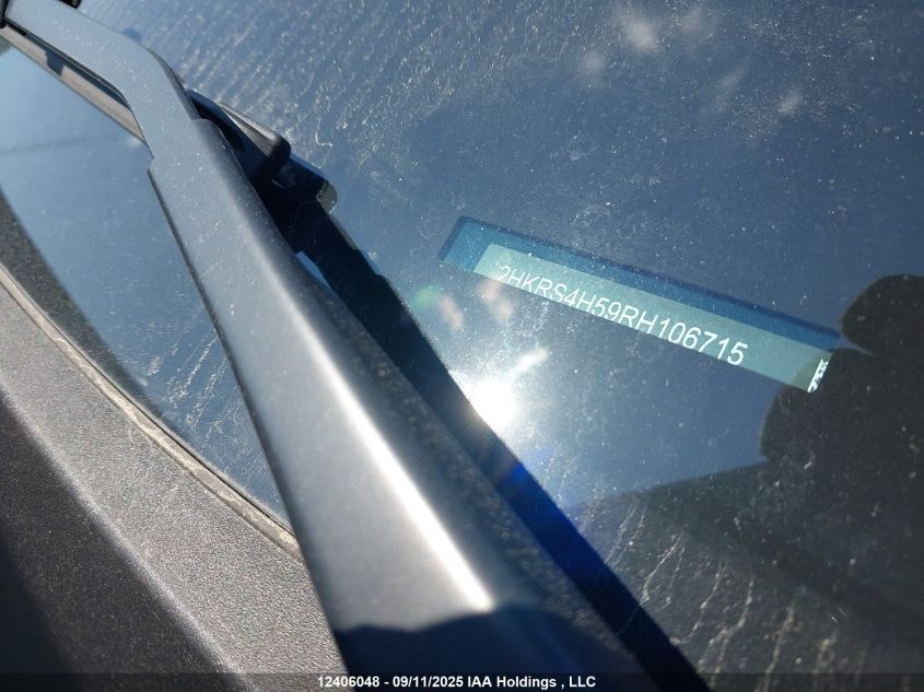2024 Honda Cr-V VIN: 2HKRS4H59RH106715 Lot: 12406048