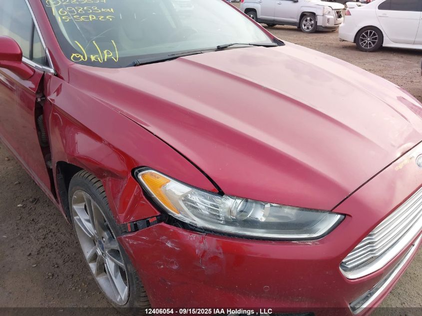 2015 Ford Fusion Titanium VIN: 3FA6P0D9XFR285657 Lot: 12406054
