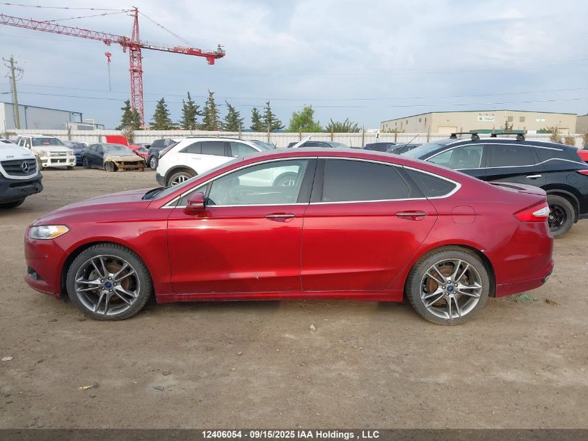 2015 Ford Fusion Titanium VIN: 3FA6P0D9XFR285657 Lot: 12406054
