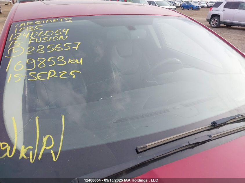 2015 Ford Fusion Titanium VIN: 3FA6P0D9XFR285657 Lot: 12406054