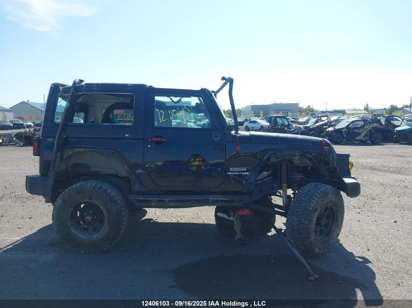 2018 Jeep Wrangler Jk Sport VIN: 1C4AJWAGXJL802958 Lot: 12406103