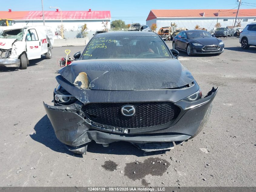 2024 Mazda Mazda3 Gt W/Turbo VIN: JM1BPBMY4R1657083 Lot: 12406139