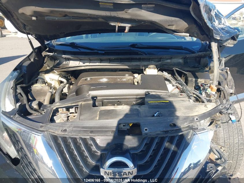 2018 Nissan Murano S/Sl/Sv/Platinum VIN: 5N1AZ2MH9JN118988 Lot: 12406165