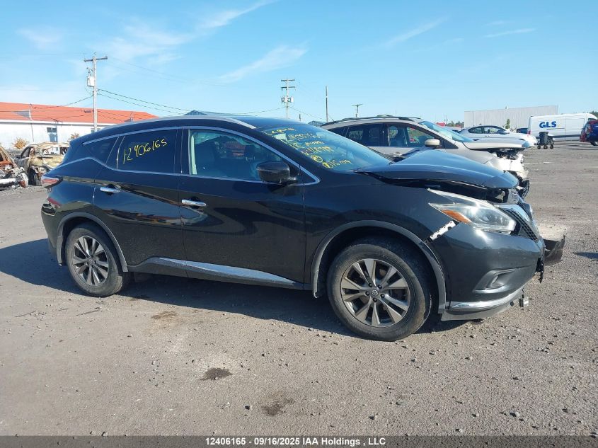 2018 Nissan Murano S/Sl/Sv/Platinum VIN: 5N1AZ2MH9JN118988 Lot: 12406165