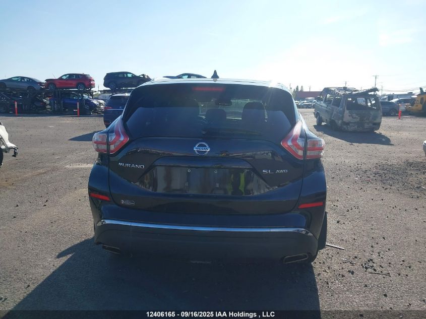 2018 Nissan Murano S/Sl/Sv/Platinum VIN: 5N1AZ2MH9JN118988 Lot: 12406165