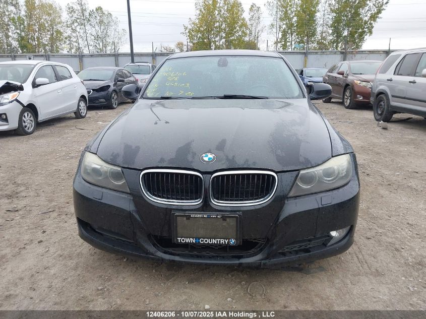 2010 BMW 328 Xi VIN: WBAPK7C55AA458103 Lot: 12406206