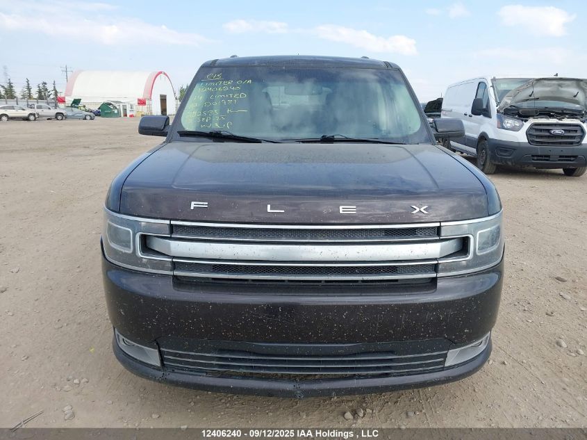 2014 Ford Flex Limited VIN: 2FMHK6DT1EBD01981 Lot: 12406240