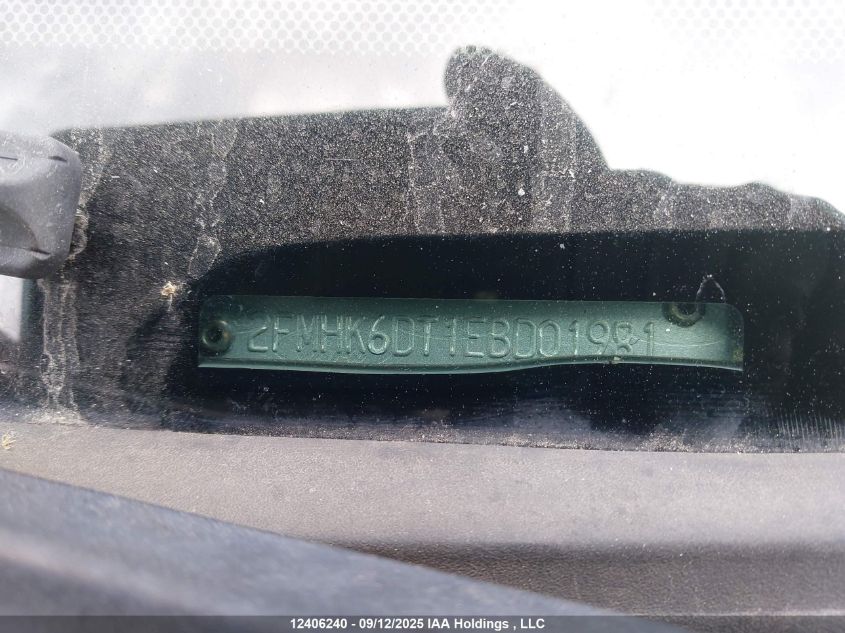 2014 Ford Flex Limited VIN: 2FMHK6DT1EBD01981 Lot: 12406240