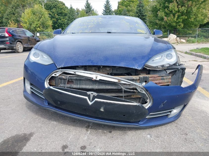 2016 Tesla Model S 60D/70D/75D/85D/90D VIN: 5YJSA1E20GF136615 Lot: 12406244