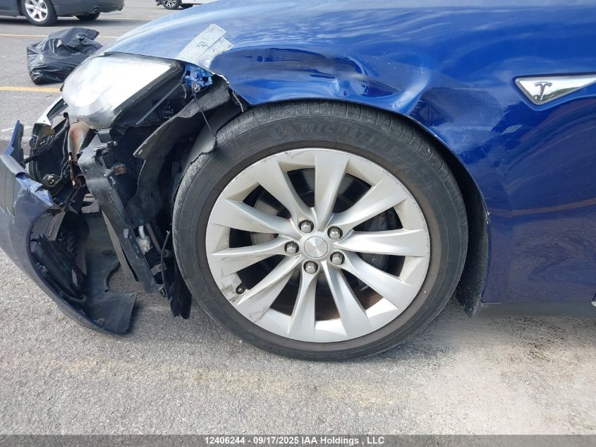 2016 Tesla Model S 60D/70D/75D/85D/90D VIN: 5YJSA1E20GF136615 Lot: 12406244