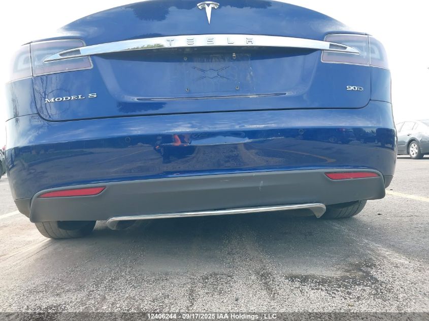 2016 Tesla Model S 60D/70D/75D/85D/90D VIN: 5YJSA1E20GF136615 Lot: 12406244