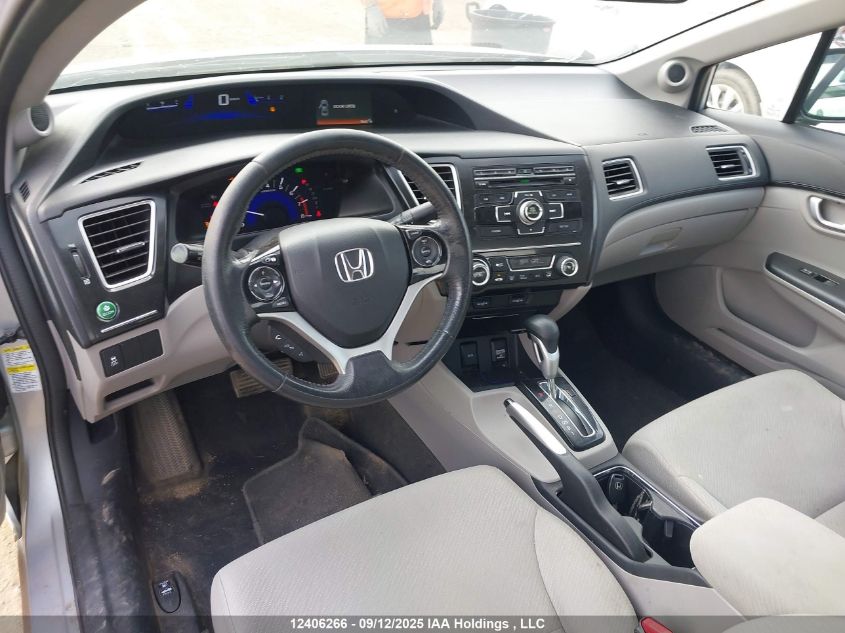 2013 Honda Civic Lx VIN: 2HGFB2F55DH004616 Lot: 12406266