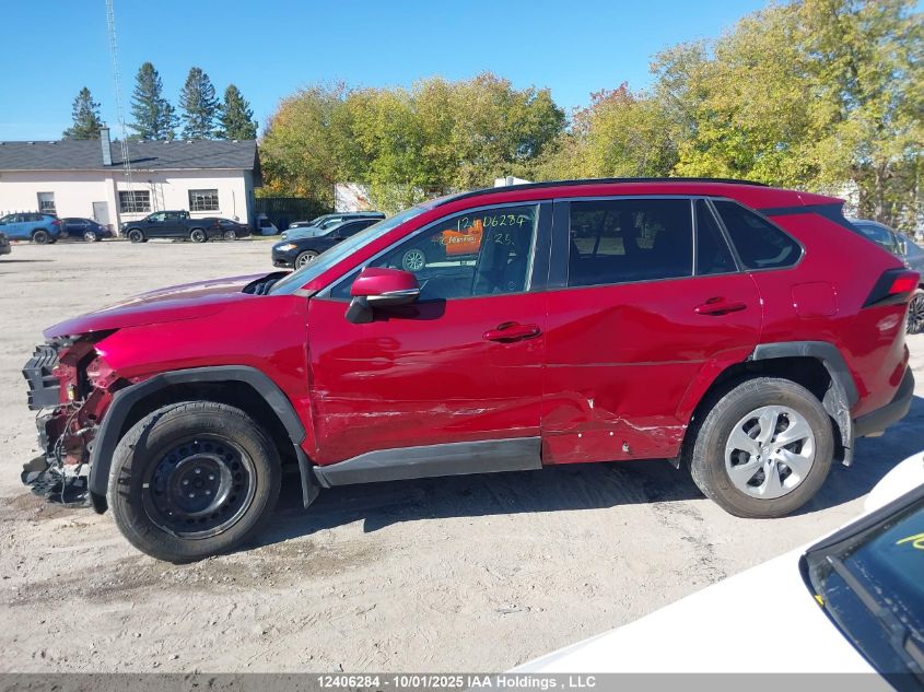 2020 Toyota Rav4 Le VIN: 2T3B1RFVXLC061273 Lot: 12406284