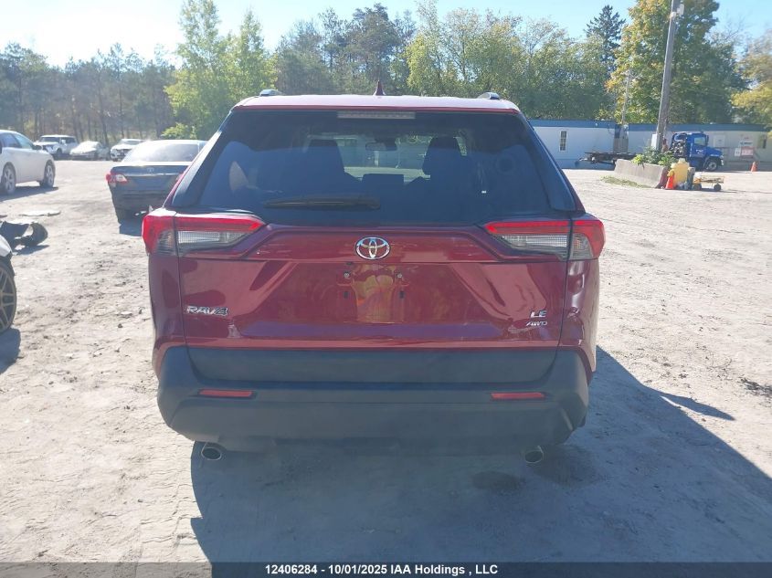 2020 Toyota Rav4 Le VIN: 2T3B1RFVXLC061273 Lot: 12406284