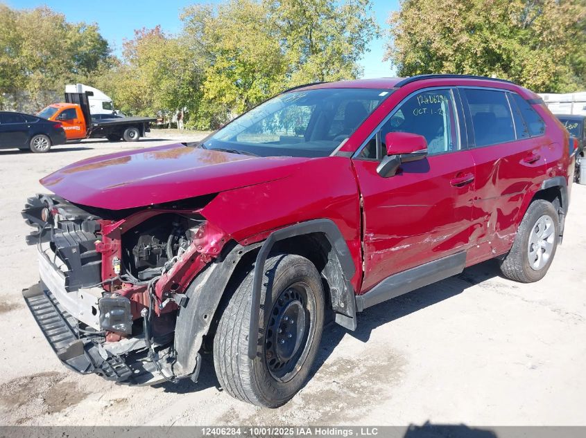 2020 Toyota Rav4 Le VIN: 2T3B1RFVXLC061273 Lot: 12406284