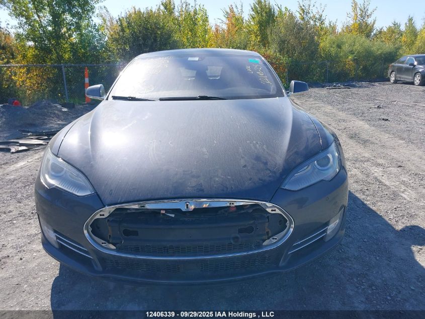 2015 Tesla Model S 85D VIN: 5YJSA1H22FFP74522 Lot: 12406339