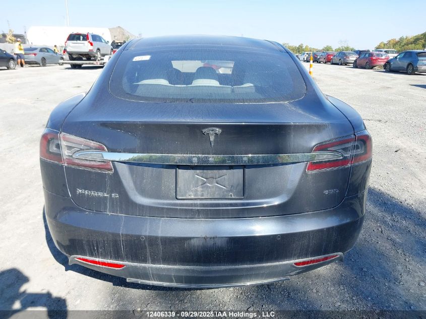 2015 Tesla Model S 85D VIN: 5YJSA1H22FFP74522 Lot: 12406339