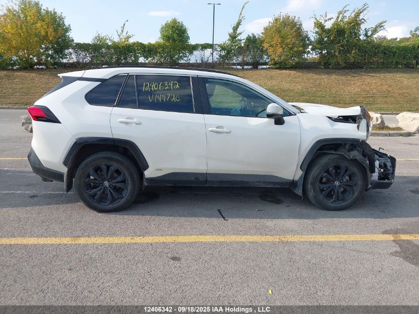 2022 Toyota Rav4 Hybrid Se VIN: 2T34WRFV6NW149720 Lot: 12406342