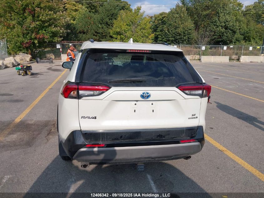 2022 Toyota Rav4 Hybrid Se VIN: 2T34WRFV6NW149720 Lot: 12406342