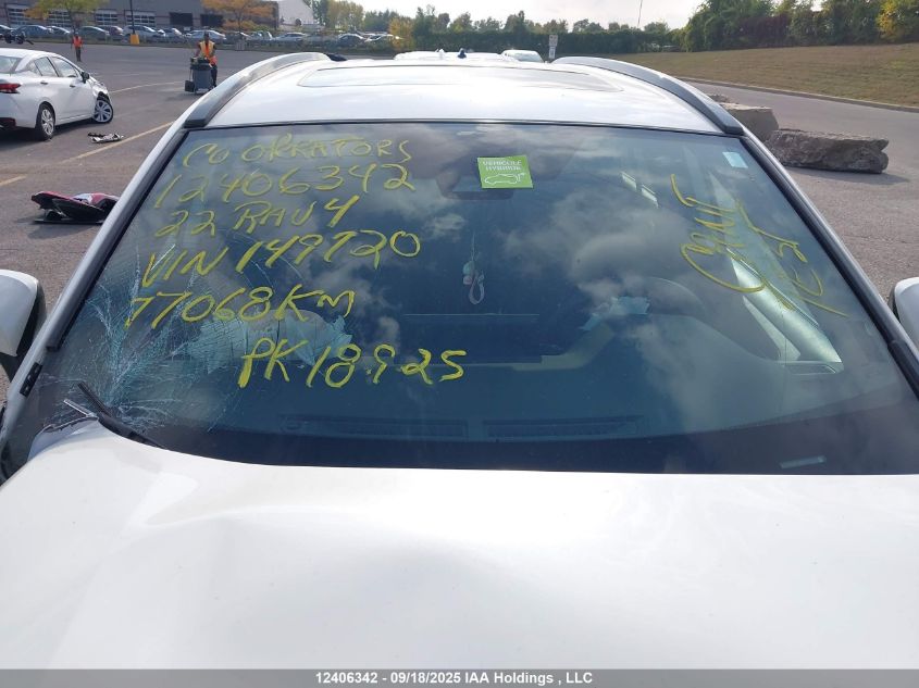 2022 Toyota Rav4 Hybrid Se VIN: 2T34WRFV6NW149720 Lot: 12406342