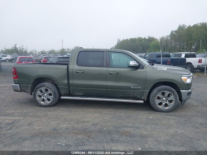 2021 Ram 1500 Big Horn/Lone Star VIN: 1C6SRFFT5MN526286 Lot: 12406344