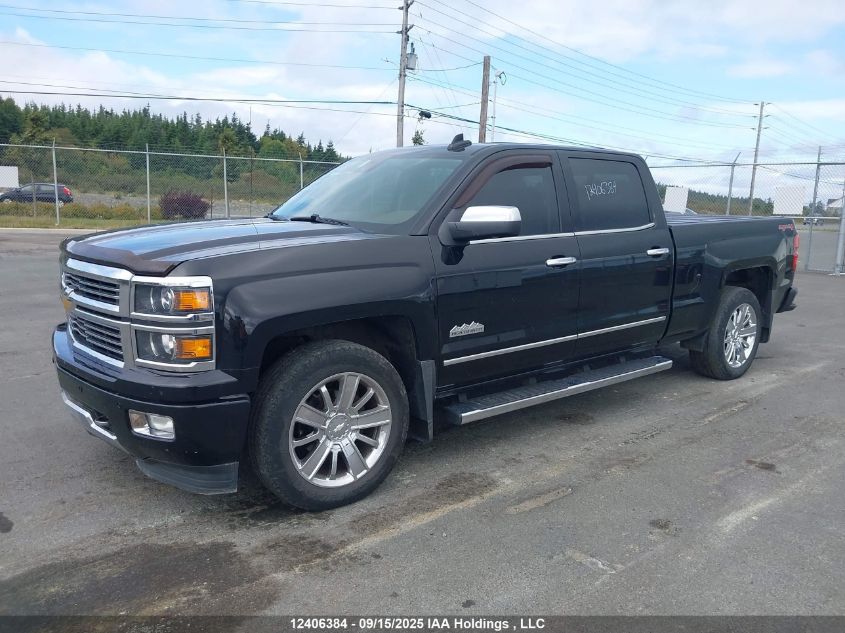 2015 Chevrolet Silverado K1500 High Country VIN: 3GCUKTEC3FG200522 Lot: 12406384
