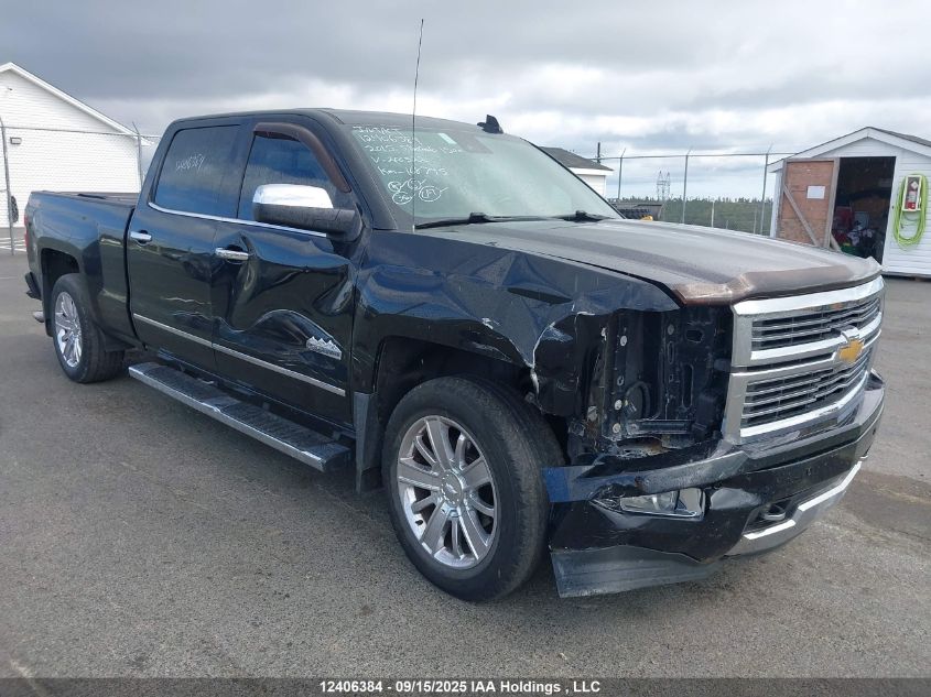 2015 Chevrolet Silverado K1500 High Country VIN: 3GCUKTEC3FG200522 Lot: 12406384