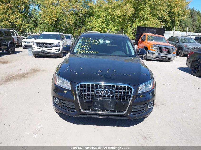 2016 Audi Q5 2.0T Progressiv VIN: WA1L2AFP9GA079622 Lot: 12406387