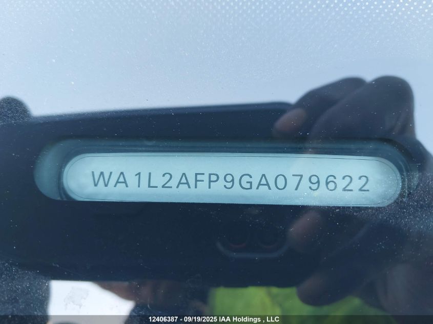 2016 Audi Q5 2.0T Progressiv VIN: WA1L2AFP9GA079622 Lot: 12406387