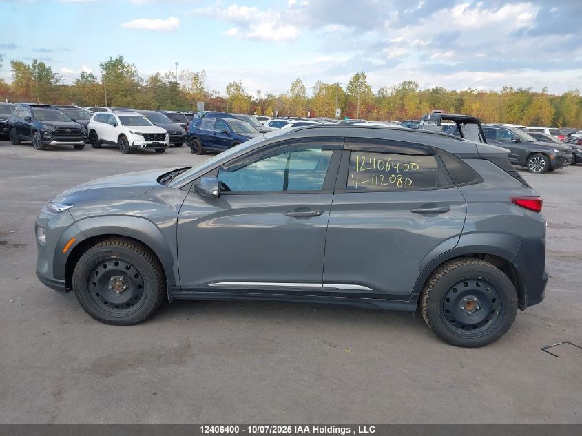 2021 Hyundai Kona Sel VIN: KM8K23AG9MU112080 Lot: 12406400
