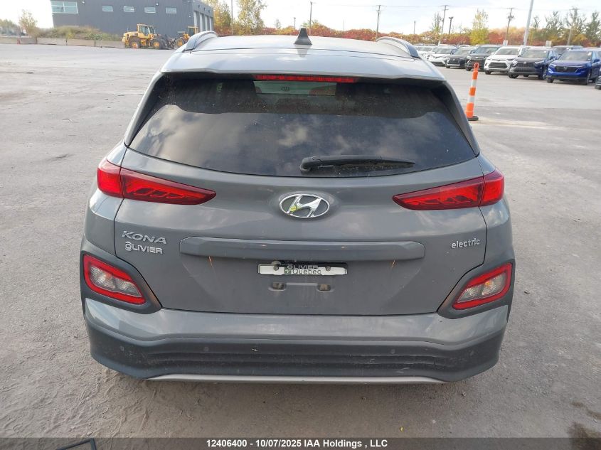2021 Hyundai Kona Sel VIN: KM8K23AG9MU112080 Lot: 12406400