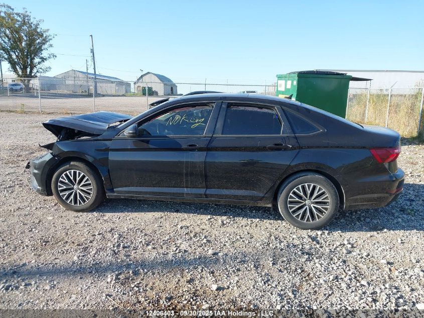 2021 Volkswagen Jetta Sel VIN: 3VWE57BU3MM074321 Lot: 12406403