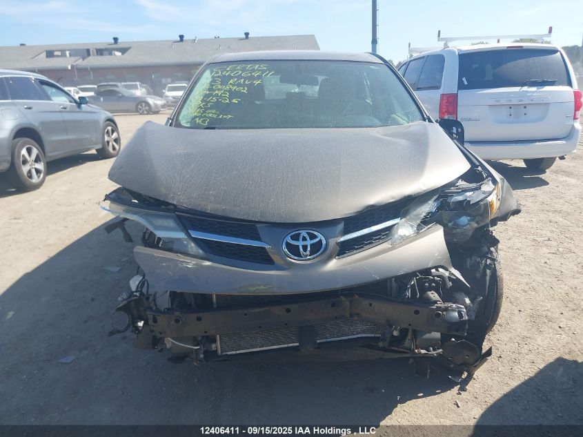 2013 Toyota Rav4 Le VIN: 2T3BFREVXDW008902 Lot: 12406411