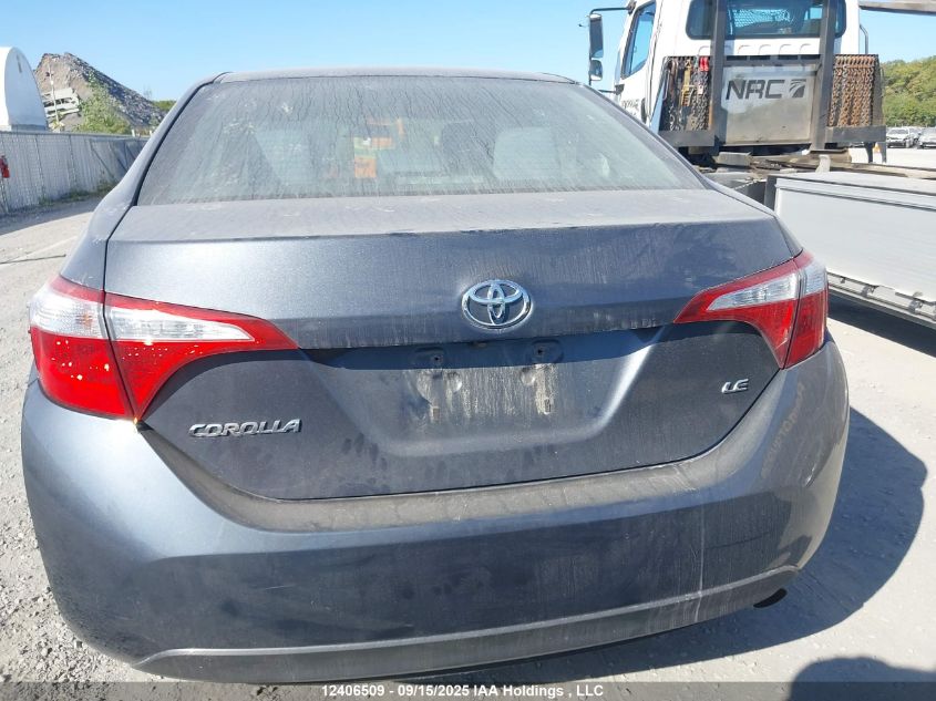 2016 Toyota Corolla VIN: 2T1BURHE1GC545108 Lot: 12406509