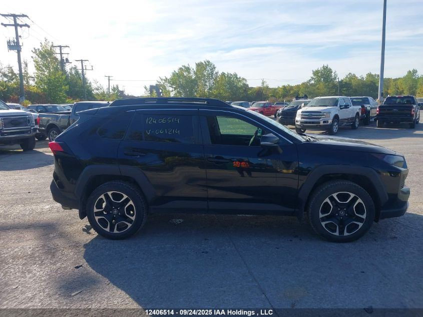 2019 Toyota Rav4 Adventure VIN: 2T3J1RFV4KW061214 Lot: 12406514