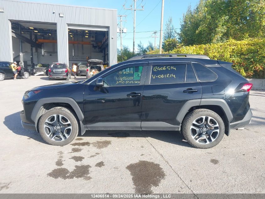 2019 Toyota Rav4 Adventure VIN: 2T3J1RFV4KW061214 Lot: 12406514