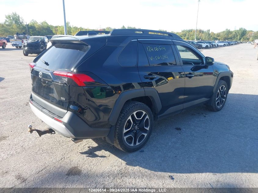 2019 Toyota Rav4 Adventure VIN: 2T3J1RFV4KW061214 Lot: 12406514