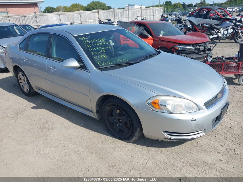 2G1WB5EK1A1173200 2010 Chevrolet Impala Lt auction photo 1