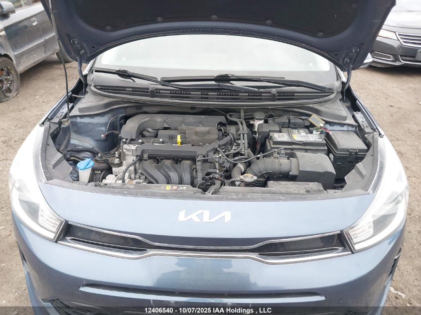 2022 Kia Rio Ex Premium VIN: 3KPA35AD1NE445484 Lot: 12406540