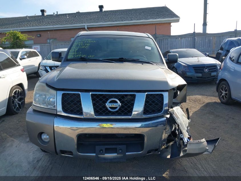 2006 Nissan Titan Xe/Se/Le VIN: 1N6BA06B06N551410 Lot: 12406546