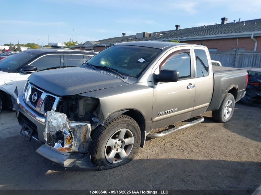2006 Nissan Titan Xe/Se/Le VIN: 1N6BA06B06N551410 Lot: 12406546