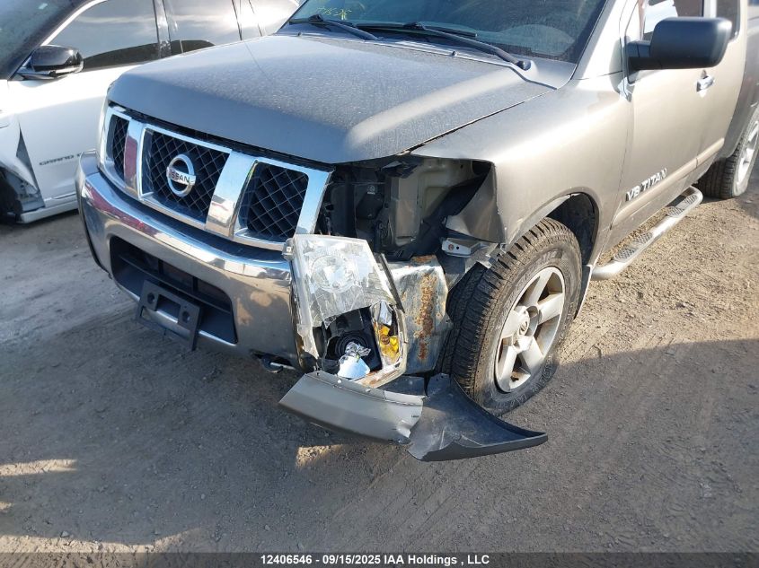 2006 Nissan Titan Xe/Se/Le VIN: 1N6BA06B06N551410 Lot: 12406546