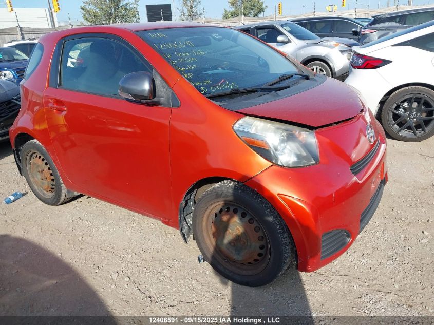 JTNJJXB01CJ015589 TOYOTA SCION IQ Photo 1