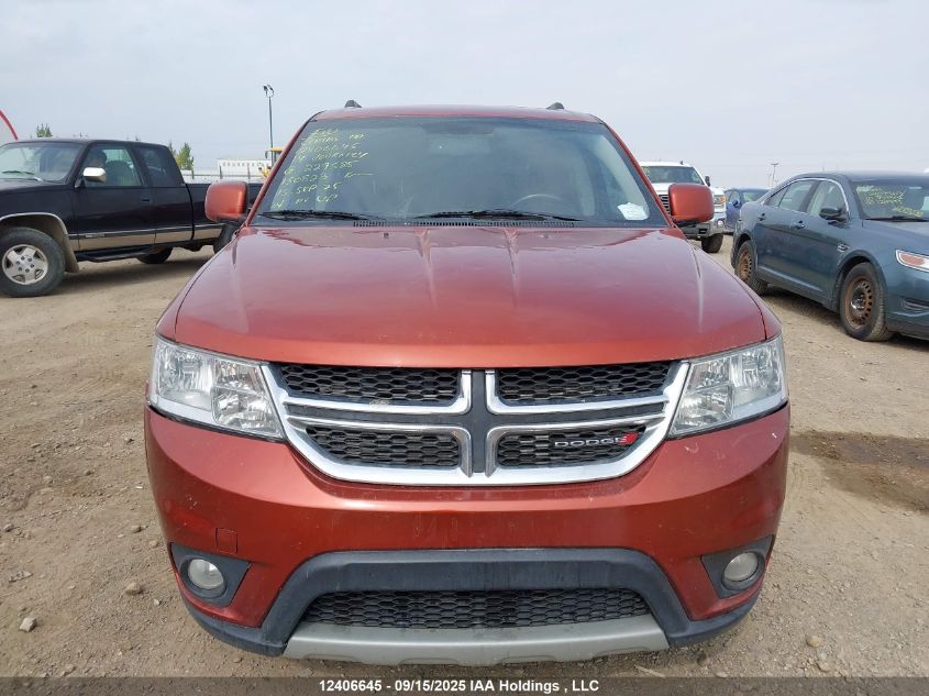 2014 Dodge Journey Sxt VIN: 3C4PDCCG3ET229585 Lot: 12406645